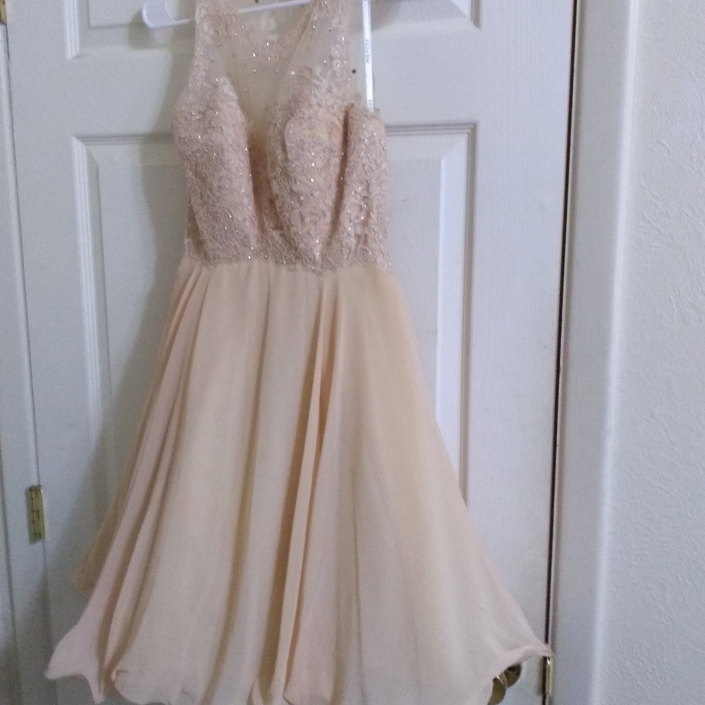 Prom or special occasion dress.